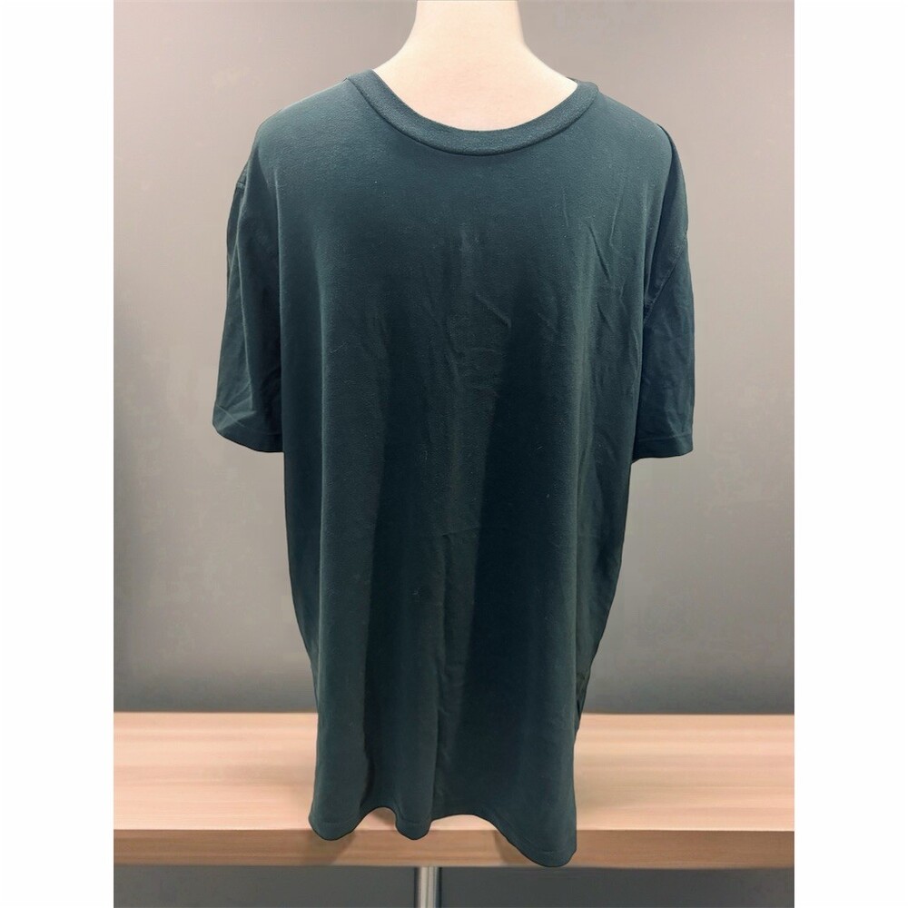 Old Navy T-Shirt Men's Size M Dark Green Crew Neck Short Sleeve Solid Tee